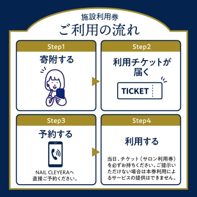 NAIL CLEYERA ネイル、まつ毛、脱毛　サロンで使える利用券　6,000円分