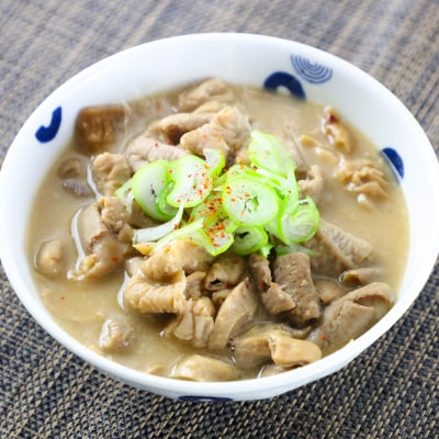 豚モツ煮込み (みそ味) 1.5kg(300g×5) 東北産の豚モツ|15_tfs-090501