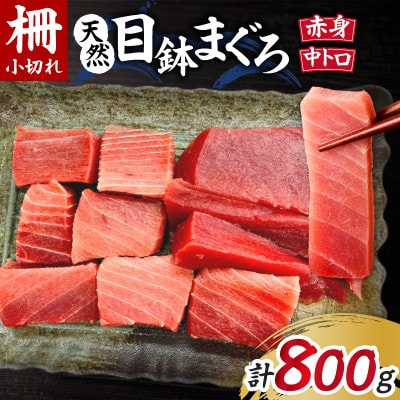 天然三崎まぐろ中トロ・赤身　柵小切れ