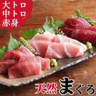 本物の味をお届け!厳選!天然三崎まぐろ 大トロ・中トロ・赤身セット
