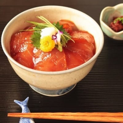 【羽床で人気のづけ丼食べ比べ】づけ丼2種詰合せ(nc211)