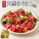 【訳あり】天然三崎まぐろ 赤身 1kg 家計応援 10人分!不揃い【さとふる限定】海鮮 刺身 漬け