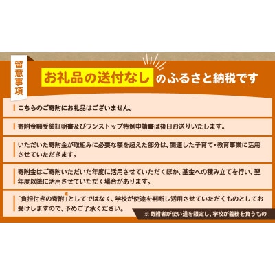 【返礼品なし】【母校応援 ふるさと寄付金事業】三崎小学校(1,000円)