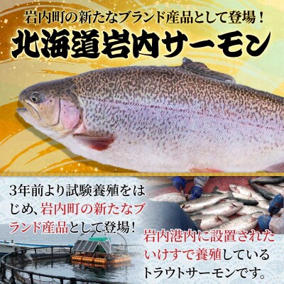 北海道岩内サーモン(刺身) 350g(110g～130g×3)【020-a004】