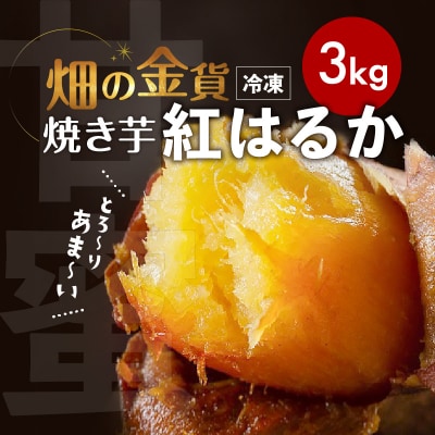畑の金貨 焼き芋紅はるか 3kg　K181-001_01