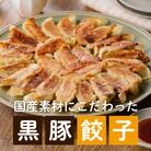 国産素材にこだわった黒豚餃子120個　K111-015