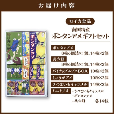 セイカ食品 南国特産ボンタンアメギフトセット　K194-001