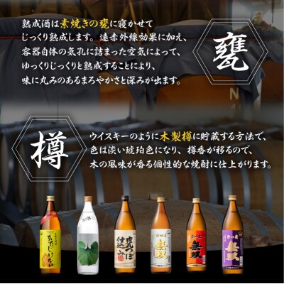 【10営業日以内に発送】【さつま無双】飲み比べ6本セット　K095-002
