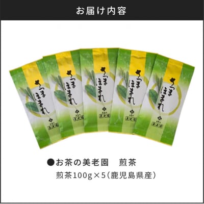 【5営業日以内に発送】お茶の美老園 煎茶　K021-002