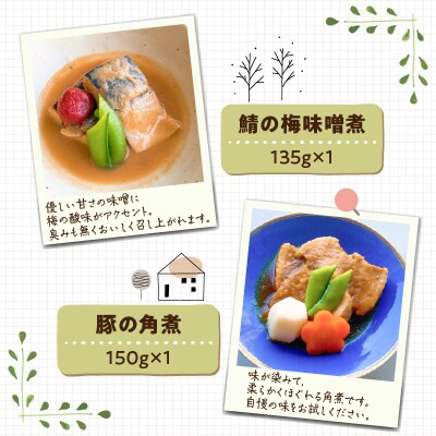 「おうちでウェルビューキッチン」和食そうざい5種セット　K158-004