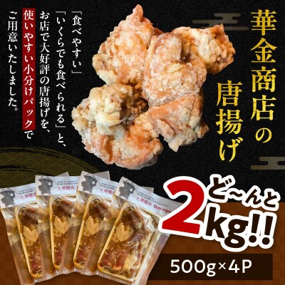 鹿児島県産鶏の唐揚げ　2kg　K199-001_02