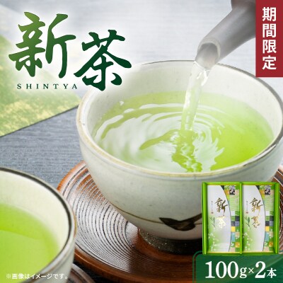 【2025年5月31日までの申込限定】新茶2本　K115-006