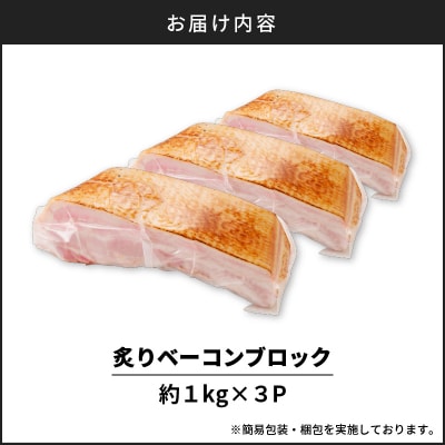 炙りベーコンブロック　約3kg　K161-018_03