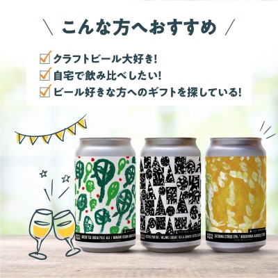 【7営業日以内に発送】鹿児島市生まれのご当地クラフトビール6本セット　K203-001