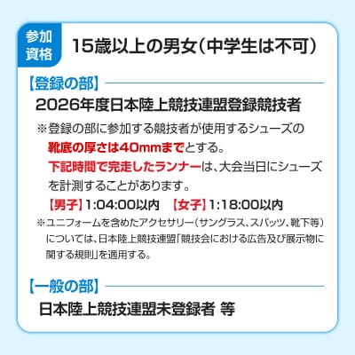 第46回 ランニング桜島 出走権(ハーフマラソン)【先着200名】　K224-001_01