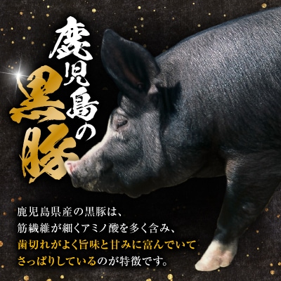 【14営業日以内に発送】 【数量限定】鹿児島県産 黒豚切り落とし 1kg　K025-001_02