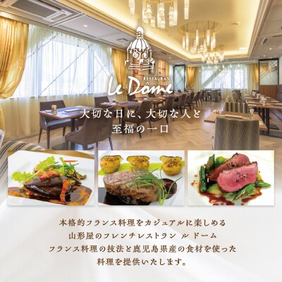 山形屋 ルドーム ランチ・ディナー ペアチケット(10,000円×2名)　K326-FT002_02