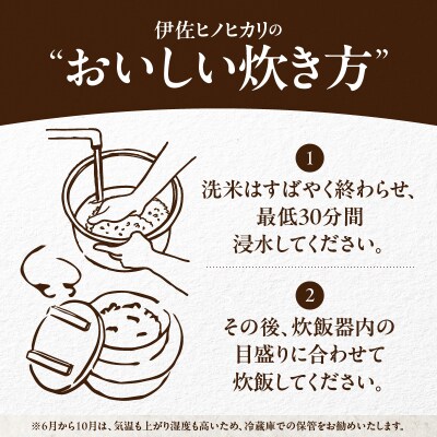 【5営業日以内に発送】伊佐ヒノヒカリ3kg×2袋　K298-001