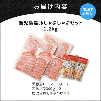 【14営業日以内に発送】 鹿児島黒豚しゃぶしゃぶセット1.2kg　K025-007_02