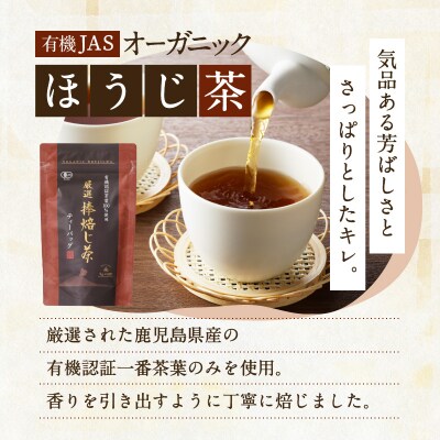 【5営業日以内に発送】鹿児島茶ティーバッグ飲み比べ3袋セット　K111-004