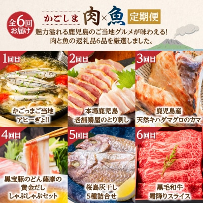【肉×魚】6回定期便　K000-T2502