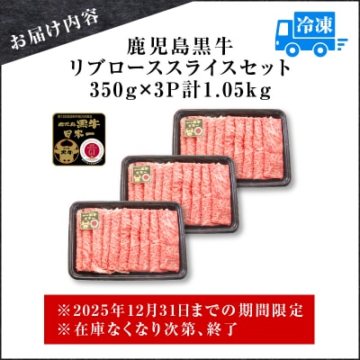 (KH-301)鹿児島黒牛リブローススライスセット(計1.05kg)　K127-009_02