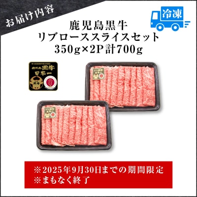 (KH-201)鹿児島黒牛リブローススライスセット(計700g)　K127-009_01