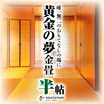 現代の名工カンパニー特製!黄金の夢(金畳半帖サイズ)　K348-004