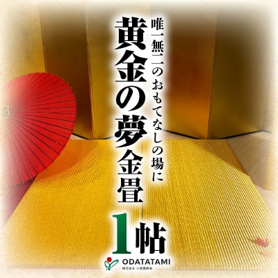現代の名工カンパニー特製!黄金の夢(畳1帖サイズ)　K348-005