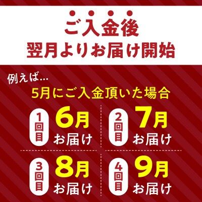 【全4回】グリルダイニング秀 定期便　K265-T03