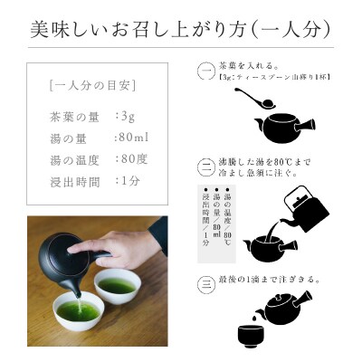 【5営業日以内に発送】【貴茶-TAKACHA】煎茶[皇] リーフ 2袋　K068-026_02