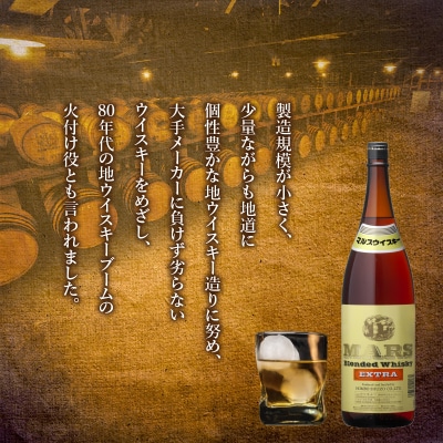 <地ウイスキー>マルス津貫蒸溜所 マルスウイスキーエクストラ 1.8L×2本　K204-007_02