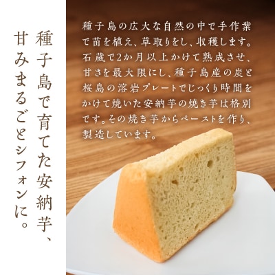 種子島産安納芋のシフォンケーキ他13個セット　K366-001