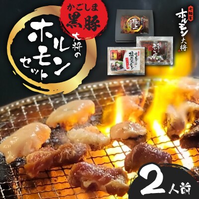 かごしま黒豚 ホルモンセット2人前 (1×1セット)　K378-001_01