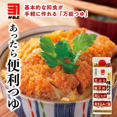 創業明治45年 蔵元直送 あったら便利つゆ 6本セット　K058-026_02