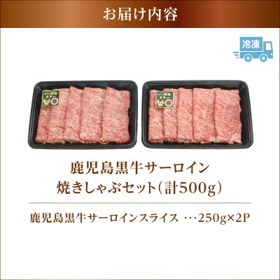 (KH-401)鹿児島黒牛サーロイン焼きしゃぶセット(計500g)　K127-018_01