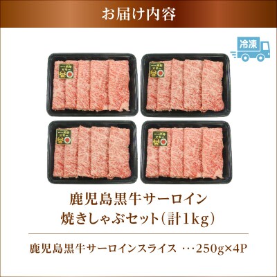 (KH-501)鹿児島黒牛サーロイン焼きしゃぶセット(計1kg)　K127-018_02