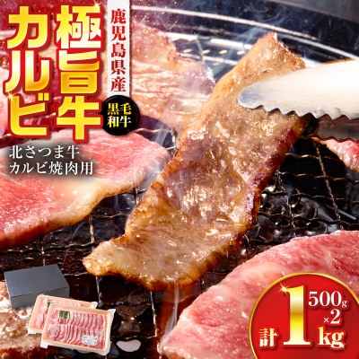 北さつま牛カルビ焼肉用　K137-006
