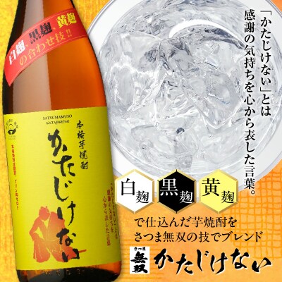かたじけない パック 芋焼酎 25度 1800ml×2本　K377-008_08