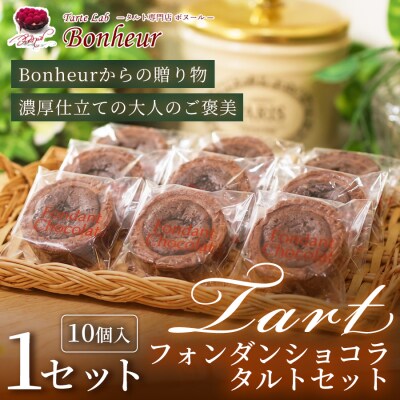 フォンダンショコラタルトセット(10個入り)　K351-006