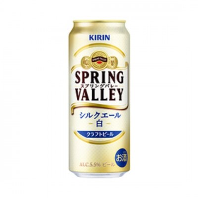 キリンビール取手工場産　スプリングバレー シルクエール〈白〉　500ml×24本入