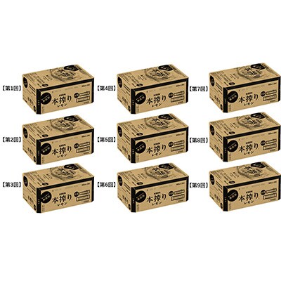 2023年2月発送開始『定期便』キリン本搾りチューハイレモン缶500ml×24本全9回