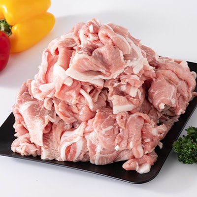 バナナポーク豚 切り落とし2kg(250g×8パック)