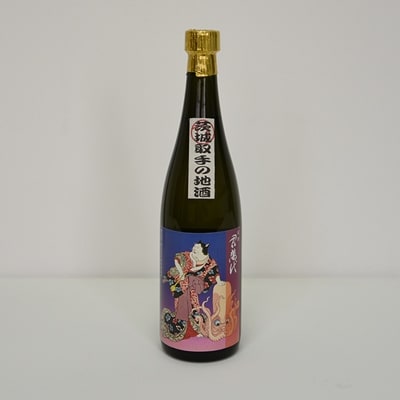 取手の地酒　君萬代　【純米吟醸酒720ml　(流行猫)】