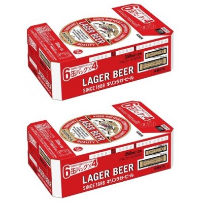 キリンビール取手工場産ラガービール 350ml缶×48本