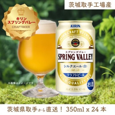 キリン＜取手工場産＞スプリングバレー シルクエール(白)(350ml)24缶 ...