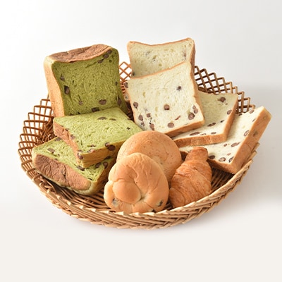 プレミアム生食かのこパン(プレーン/抹茶)・お任せパン 詰め合わせセットB