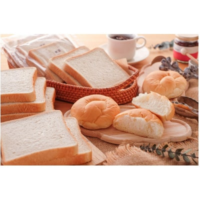 無塩パンセット(食パン10枚・ロール3個)