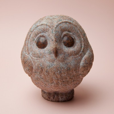 おなかいっぱい福が来る まあるいフクロウ満腹郎(モリフクロウ タイプ)