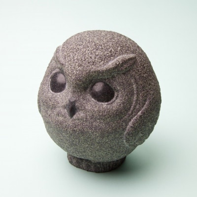 おなかいっぱい福が来る まあるいフクロウ満腹郎(ワシミミズク タイプ)